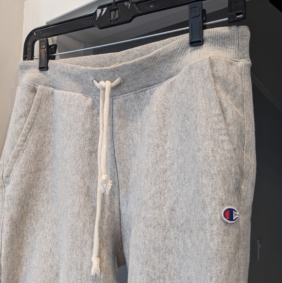 Champion Stretch Reverse Weave Jogger Sweatpants, light heather gray, size S - Picture 7 of 10